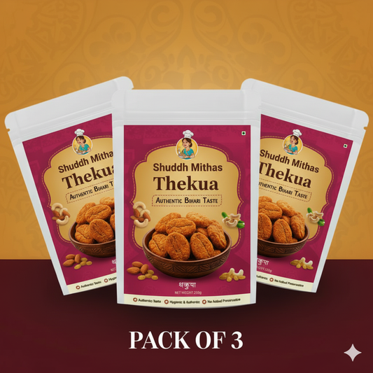 Traditional Thekua 3 Combo