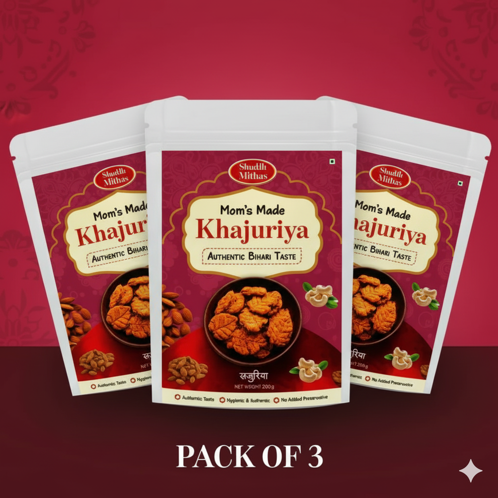 Traditional Khajuriya 3 Combo